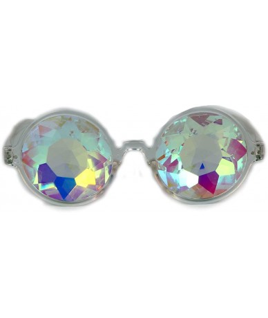 Sport Festivals Kaleidoscope Glasses for Raves - Goggles Rainbow Prism Diffraction Crystal Lenses - Pink+clear - C5186L84TOE ...