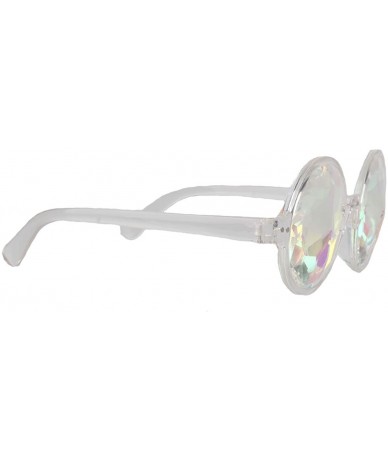 Sport Festivals Kaleidoscope Glasses for Raves - Goggles Rainbow Prism Diffraction Crystal Lenses - Pink+clear - C5186L84TOE ...