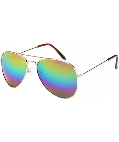 Oversized Women's Men Sunglasses-Vintage Oversize Frame Sunglasses Stylish Eyewear - O - CP18EMRNX2G $17.45