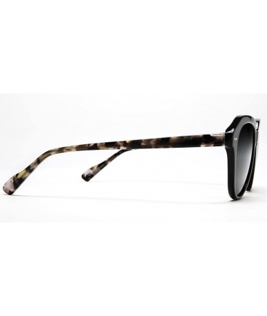 Square Women's Polarized Jackie O' New Classic Fashion Sunglasses - Black - CD12E0DYIS9 $55.25