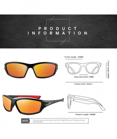 Sport Sunglasses Classic Retro HD Lens Polarized UV400 Outdoor Sports 2 - 1 - CE18YKSAU2L $18.90