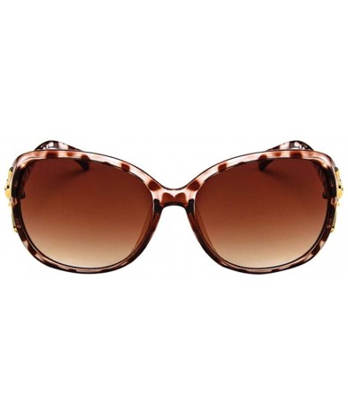 Rimless Unisex adult Polarized Sunglasses Protection Mirrored - Brown - CZ190QA4YKU $18.24