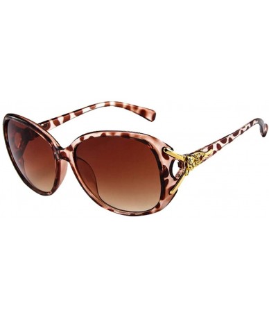 Rimless Unisex adult Polarized Sunglasses Protection Mirrored - Brown - CZ190QA4YKU $18.24