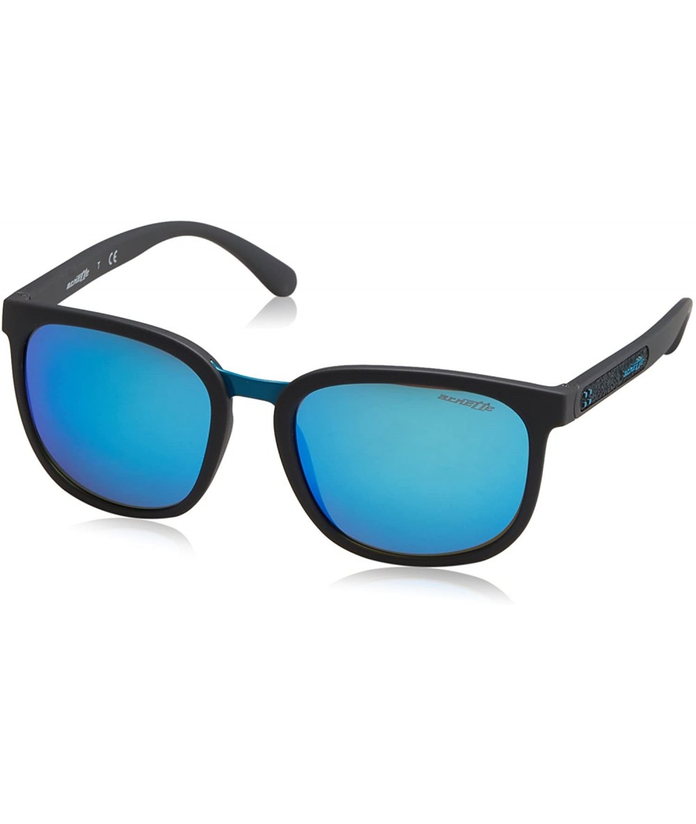 Sport Men's An4238 Tigard Square Sunglasses - Matte Grey/Green Mirror Light Blue - CJ183GOK33G $79.54