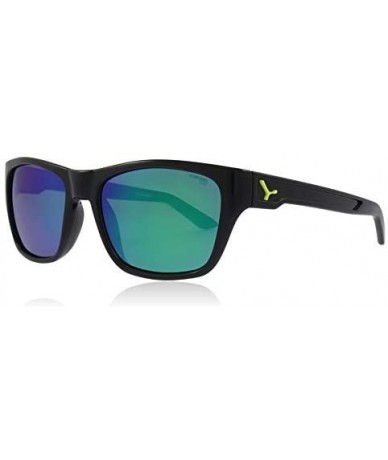 Sport CBHACK3 Shiny Black Shiny Black Hacker Rectangle Sunglasses Lens Category - CJ1207OIJLH $83.05