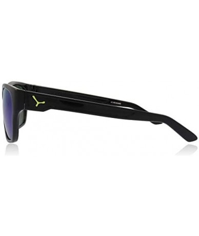 Sport CBHACK3 Shiny Black Shiny Black Hacker Rectangle Sunglasses Lens Category - CJ1207OIJLH $83.05