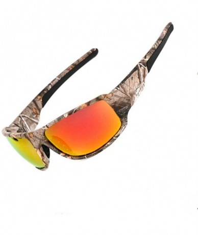 Sport Sports Polarized Sunglasses for Outdoor running- hunting- camping-Fishing-Driving-Cycling - Red - CQ18TT6IA5D $28.93