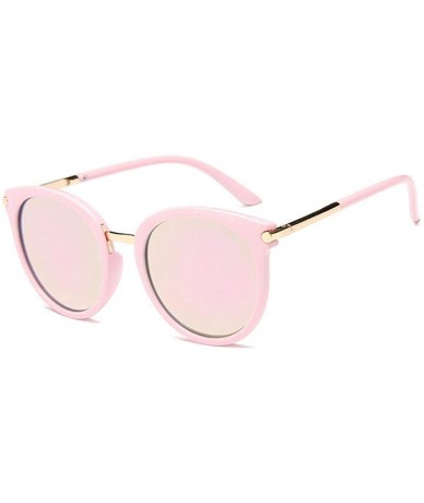 Aviator Sunglasses 2019 New Fashion Color Coating Mirror UV400 Travel Outdoor Summer 3 - 6 - CR18YZWR4QQ $18.68