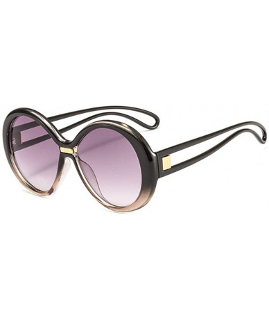 Round sunglasses for women Round Decorative Sunglasses Women Sun Glasses - C2 - C818WZS37XG $45.78