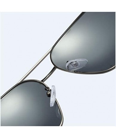 Sport 55 mm Square Polarized Sunglasses for Men - Gray - C918L33A602 $39.06