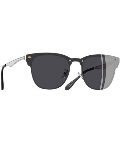 Square DESIGN Classic Women Sunglasses Retro Vintage Square Metal Frame C1Gray - C3smoke - CG18Y2OKGWE $29.20