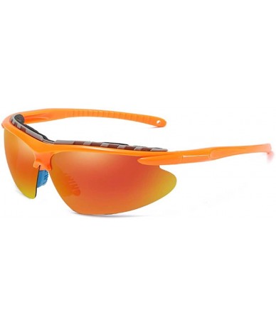 Aviator Polarizing sunglasses for men and women outdoor cycling - B - CB18QCIY56L $54.85