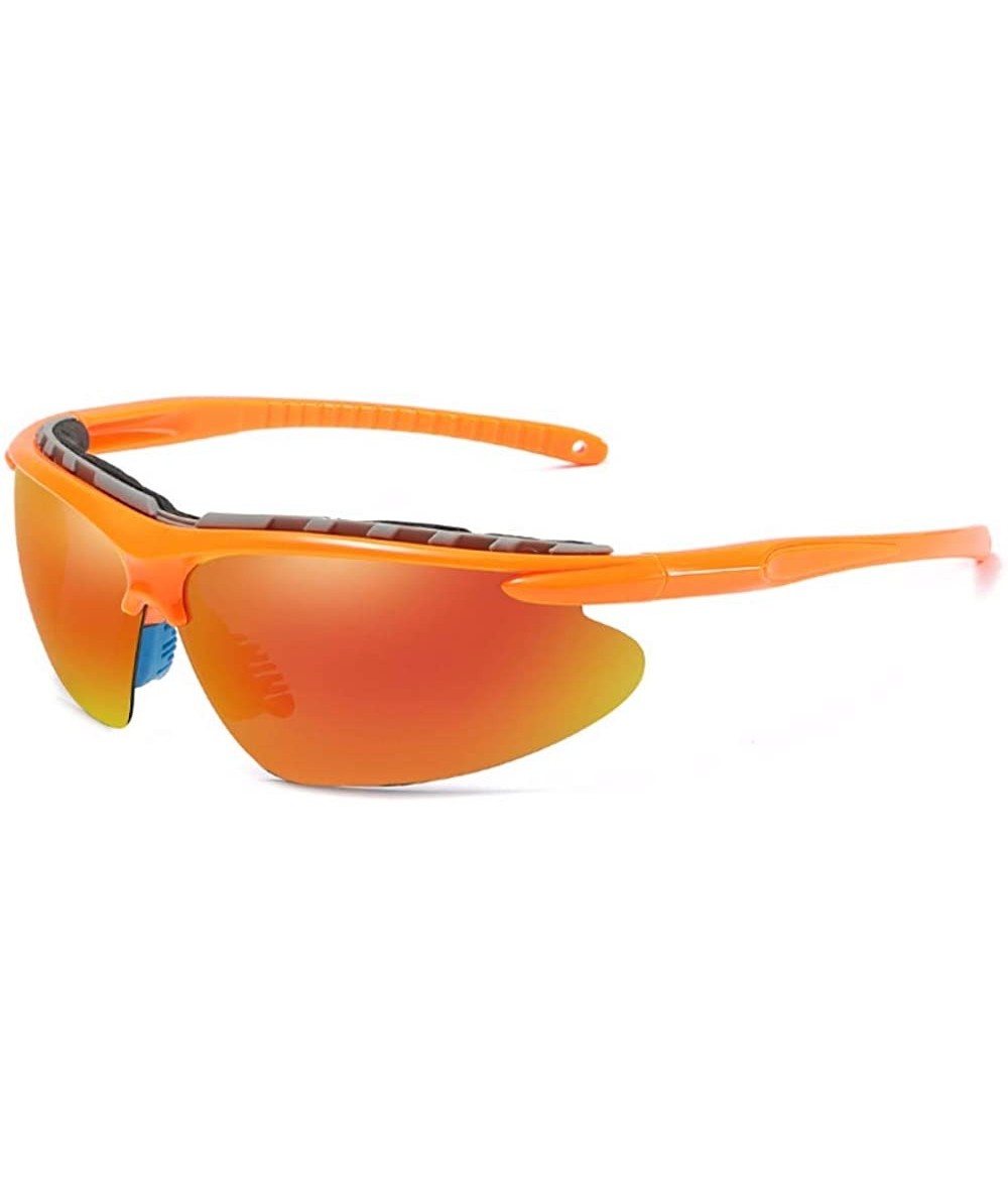 Aviator Polarizing sunglasses for men and women outdoor cycling - B - CB18QCIY56L $54.85