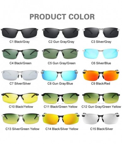 Sport Classic Sunglasses Polarized Driving Protection - CA198UO8D6X $19.26