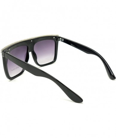 Oval Womens Sunglasses Hard Case 100% UV Protection - See Shape & Color - Black - CF18OMGTIDU $43.61