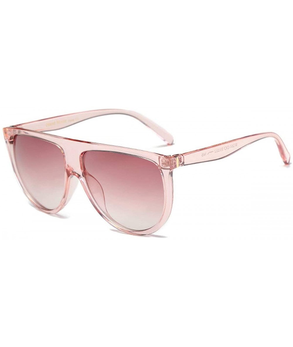 Goggle Women Retro Big Frame Sunglasses Fashion Brand Design Men Goggle UV400 - Pink - C618RCOH6Z9 $22.56