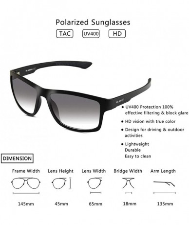 Goggle Men's Sports Polarized Sunglasses UV Protection Eyeglasses for Men Fishing Driving Cycling - CY18TY9IUGR $18.77