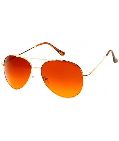 Aviator Classic Metal Frame Aviator UV400 Ultra Blue Blocker - Gold-red - CW18EHI5OS7 $17.41