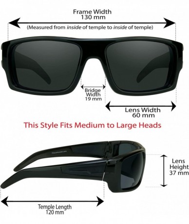 Rectangular Motorcycle Biker Padded Foam Wind Protection Sunglasses - Smoke & Yellow Combo - C5188ADR3R2 $48.79