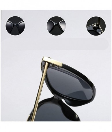 Butterfly New Fashion Butterfly Sunglasses Vintage Brand Designer metal Frame Women Sun Glasses UV400 - Black - CQ18NW4CXCG $...