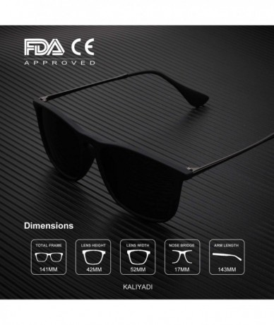 Rimless Polarized Sunglasses for Men and Women Matte Finish Sun glasses Color Mirror Lens 100% UV Blocking - CG18AWK6Q5M $31.92