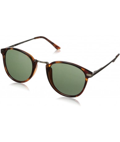 Round Castro Round Sunglasses - Tortoise - C611CKRH24P $24.54