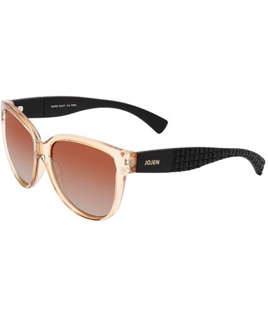 Cat Eye Polarized Fashion Sunglasses for Women's Cat Eye Retro Ultra Light Lens TR90 Frame JE003 - CV18G90WXWQ $31.91