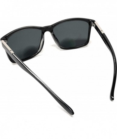 Square Classic Unisex Sunglass Readers Invisible Bifocal Men Women with Eyewear Cases +1.25 - +2.75 - CD19343O8UD $18.23