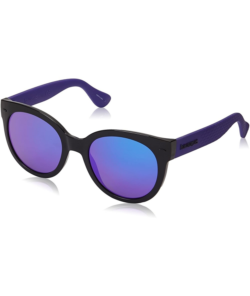 Round Women's Noronha Round Sunglasses - Black Violet - CH17XSTN2O8 $62.76