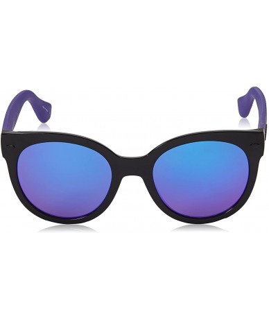 Round Women's Noronha Round Sunglasses - Black Violet - CH17XSTN2O8 $62.76