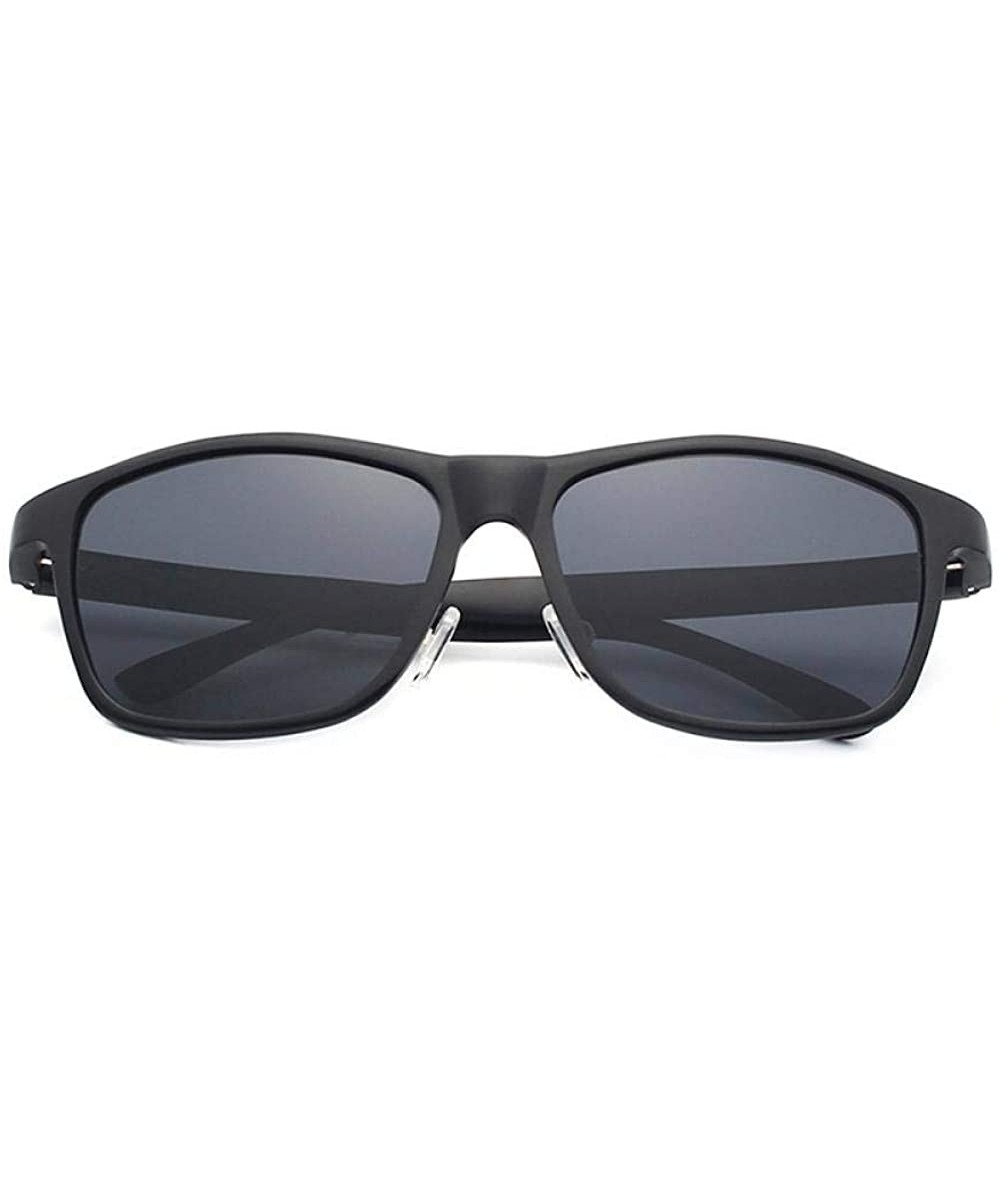 Oversized Men's Polarized Sunglasses Business Classic Full Y0934 C1BOX - Y0934 C1box - CL18XGE56WK $37.36