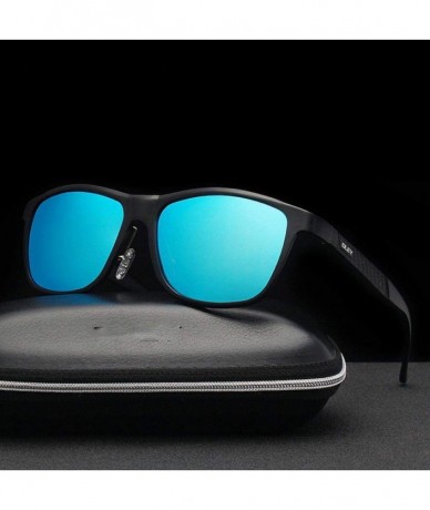 Oversized Men's Polarized Sunglasses Business Classic Full Y0934 C1BOX - Y0934 C1box - CL18XGE56WK $37.36