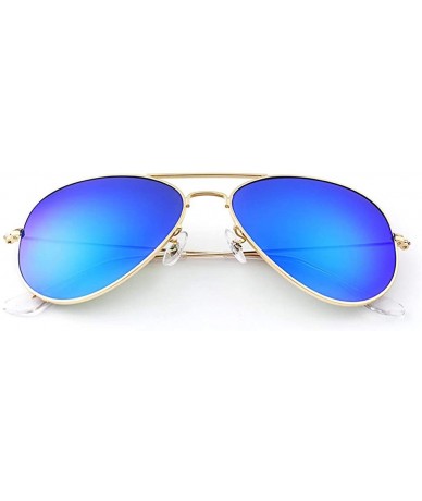 Square sunglasses for women Square Flat Vintage Sunglass For Men Sun Glasses - G15-glass-silver - CD18WXR4TMM $68.07