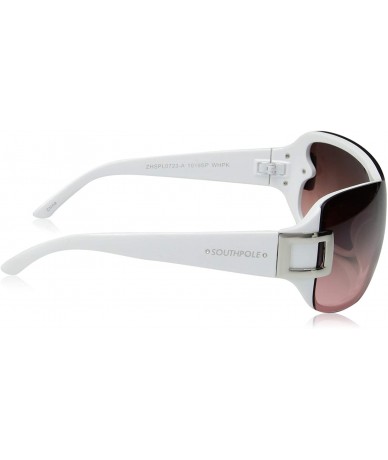 Shield Women's 1019SP Shield Sunglasses with 100% UV Protection - 170 mm - White/Pink - CO18NGAM754 $33.88