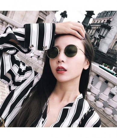 Round 2 Lot Men Women Retro Round Lens Sunglasses Cool Shades Party Club Costume - CD190C7RE6X $30.59