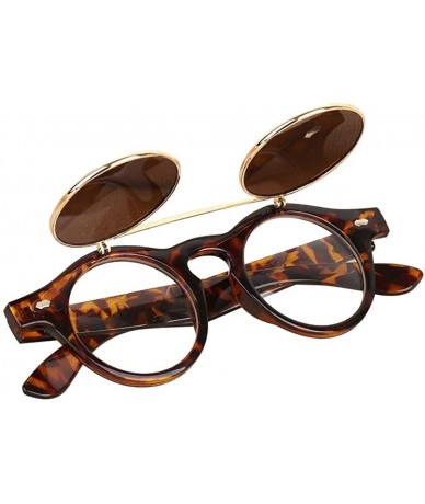 Round Vintage Sunglasses Juniors Premium Steampunk - A - CW18YSCN032 $15.61