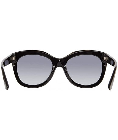 Oversized Mysteria Sunglasses - Black Gloss/Rose Gold - C4193XYLZGC $57.41