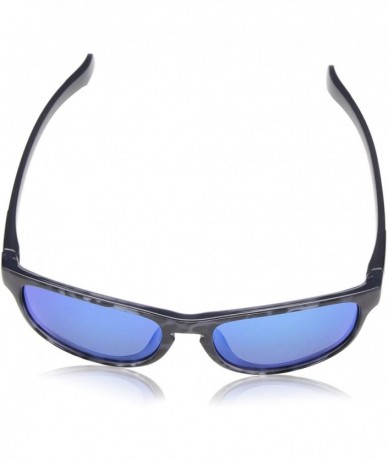 Oval Women's Gail Force Oval Sunglasses - Blue Tortoise Fade - C318Q48K3DW $80.07