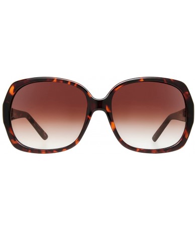 Aviator Jean Womens Sunglasses - Tortoise - CF126QG0HM9 $75.05