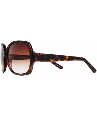 Aviator Jean Womens Sunglasses - Tortoise - CF126QG0HM9 $75.05