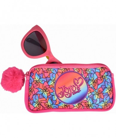 Round Kids Sunglasses with Matching Glasses Case and UV Protection - (V4) - CG18LGR3XXQ $28.32