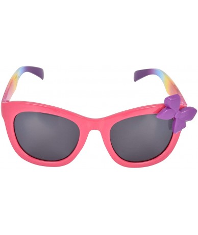 Round Kids Sunglasses with Matching Glasses Case and UV Protection - (V4) - CG18LGR3XXQ $28.32