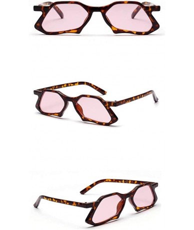 Square Glasses Sunglasses RetroEyewear Women Novelty Eyeglasses Eyewear - Pink - CQ18QMECWY0 $18.30