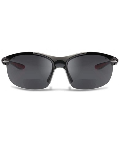 Wrap NEW REDESIGNED SL2 X Bifocal Reading Sunglasses designed for Sports or Casual use - Smoke - CO18HTICXOM $97.99