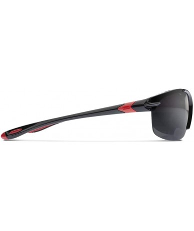 Wrap NEW REDESIGNED SL2 X Bifocal Reading Sunglasses designed for Sports or Casual use - Smoke - CO18HTICXOM $97.99