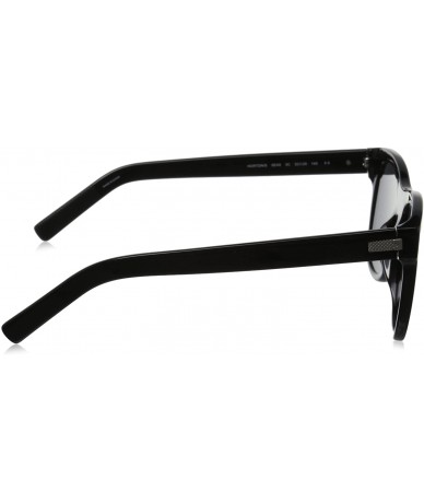 Square Men's Horton Square Sunglasses - Milky Black/Black Mirror - C812FK4BFAP $75.82