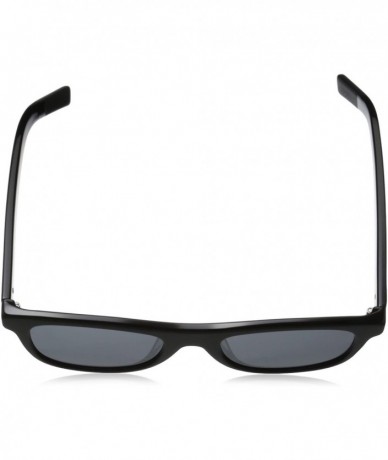 Square Men's Horton Square Sunglasses - Milky Black/Black Mirror - C812FK4BFAP $75.82