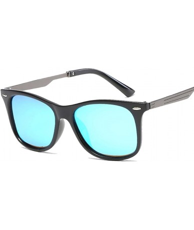 Square Sunglasses For Men Women Classic Retro Square Frame Polarizing Fashion Driving Sun Glasses - C1 - CW18DTY22GE $26.51