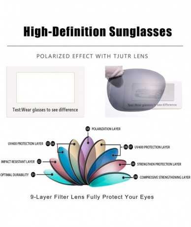 Round Fashion Mirrored Sunglasses for Women Polarized Round Lens for Driving Outdoor 100% UV Protection - C118LGW3293 $31.45