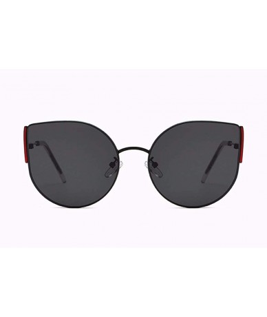 Cat Eye Sunglasses Cat Eye Frame Sunglasses Frameless Women's Ultraviolet Protection - D - CQ18QCI2OHX $45.65